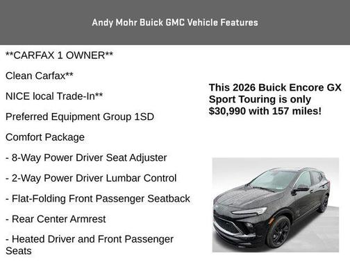 2026 Buick Encore GX Sport Touring