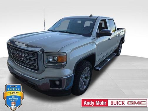 White Diamond Clearcoat 2015 GMC Sierra 1500 SLT