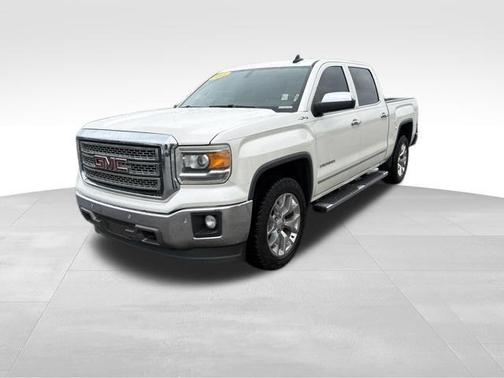 White Diamond Clearcoat 2015 GMC Sierra 1500 SLT