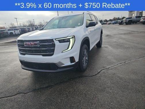 Summit White 2026 GMC Acadia Elevation
