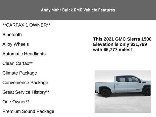 2021 GMC Sierra 1500 Elevation