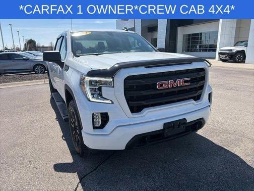 Summit White 2021 GMC Sierra 1500 Elevation