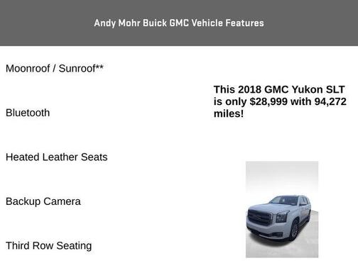 2018 GMC Yukon SLT