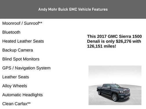 2017 GMC Sierra 1500 Denali