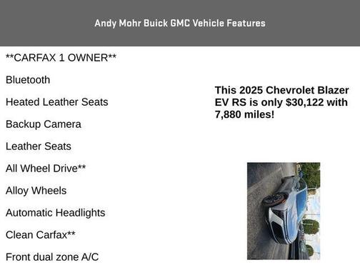 2025 Chevrolet Blazer EV RS