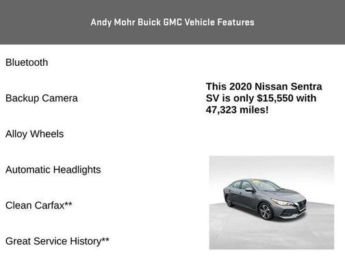 2020 Nissan Sentra SV