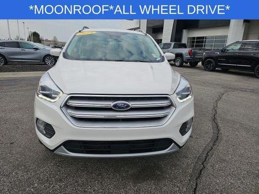 White Platinum 2018 Ford Escape Titanium