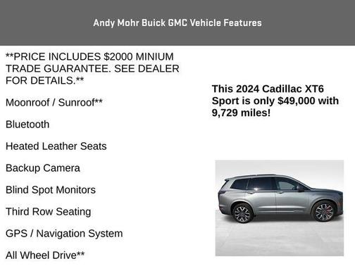 2024 Cadillac XT6 Sport AWD