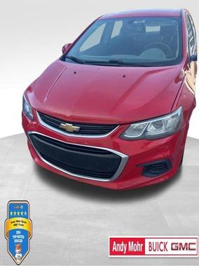 Red 2017 Chevrolet Sonic LT