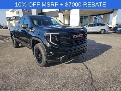 Onyx Black 2026 GMC Sierra 1500 Elevation