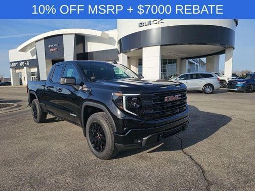 Onyx Black 2026 GMC Sierra 1500 Elevation