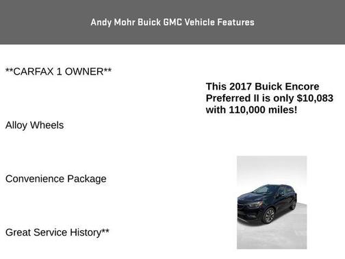 2017 Buick Encore Preferred II