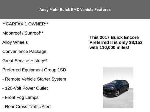 2017 Buick Encore Preferred II