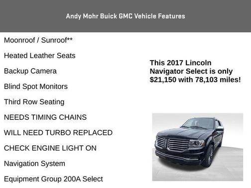 2017 Lincoln Navigator Select