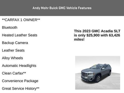 2023 GMC Acadia SLT