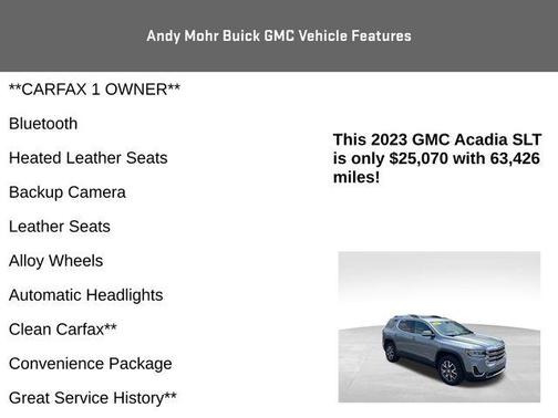 2023 GMC Acadia SLT