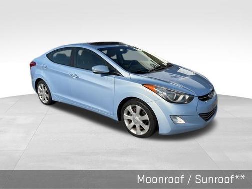 Blue Sky Metallic 2012 Hyundai ELANTRA Limited