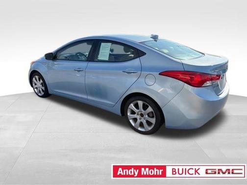 Blue Sky Metallic 2012 Hyundai ELANTRA Limited