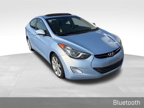 Blue Sky Metallic 2012 Hyundai ELANTRA Limited
