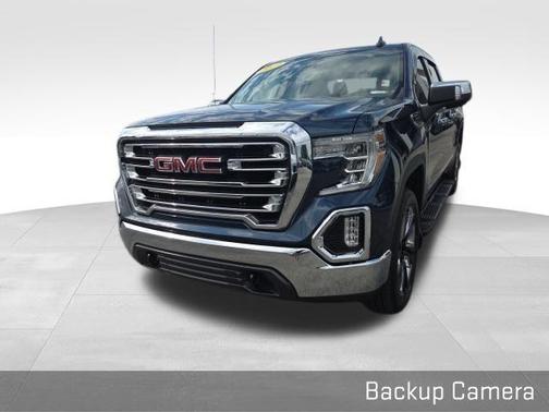 Pacific Blue Metallic 2019 GMC Sierra 1500 SLT