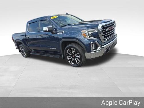 Pacific Blue Metallic 2019 GMC Sierra 1500 SLT