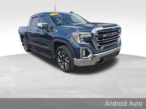 Pacific Blue Metallic 2019 GMC Sierra 1500 SLT