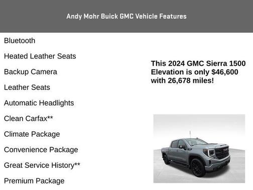 2024 GMC Sierra 1500 Elevation