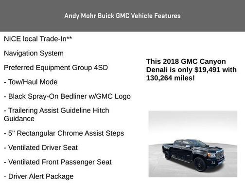 2018 GMC Canyon Denali