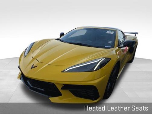 Yellow 2025 Chevrolet Corvette Stingray w/1LT