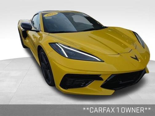Yellow 2025 Chevrolet Corvette Stingray w/1LT