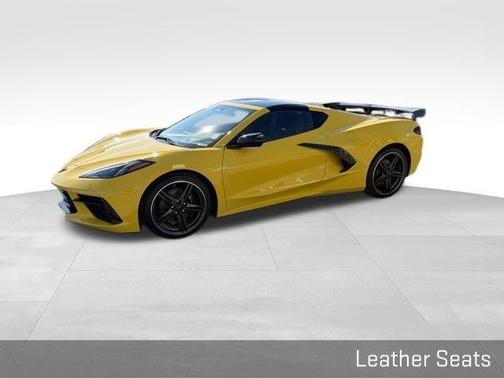 Yellow 2025 Chevrolet Corvette Stingray w/1LT