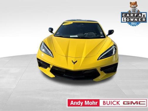Yellow 2025 Chevrolet Corvette Stingray w/1LT
