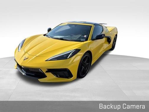 Yellow 2025 Chevrolet Corvette Stingray w/1LT
