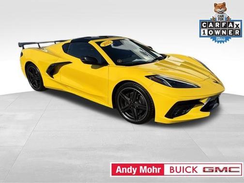 Yellow 2025 Chevrolet Corvette Stingray w/1LT