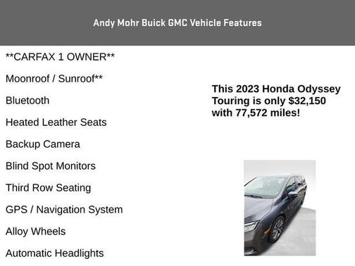 2023 Honda Odyssey Touring