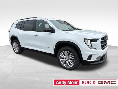 Summit White 2026 GMC Acadia Elevation