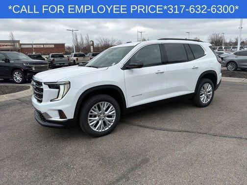 Summit White 2026 GMC Acadia Elevation