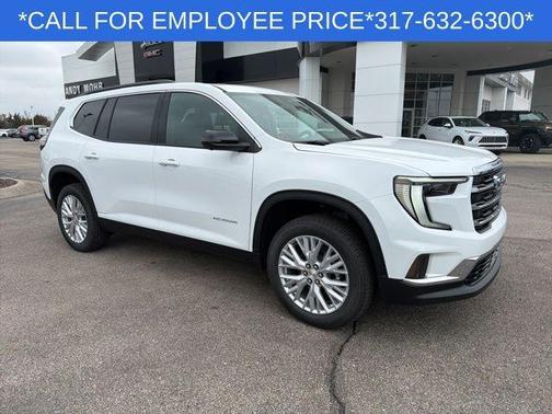 Summit White 2026 GMC Acadia Elevation