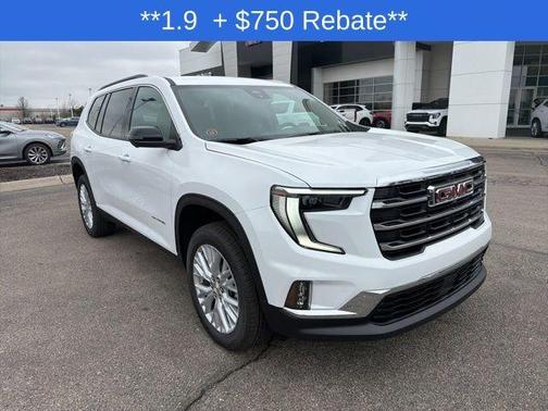 Summit White 2026 GMC Acadia Elevation