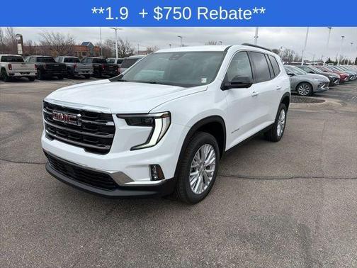 Summit White 2026 GMC Acadia Elevation