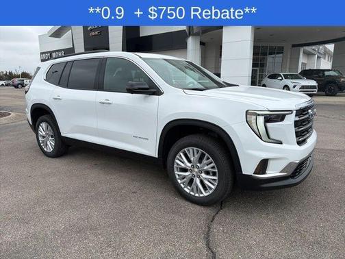Summit White 2026 GMC Acadia Elevation