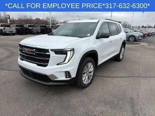 Summit White 2026 GMC Acadia Elevation