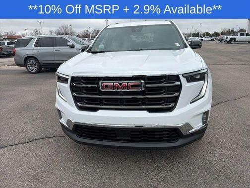 Summit White 2026 GMC Acadia Elevation
