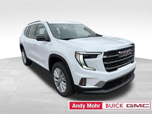 Summit White 2026 GMC Acadia Elevation