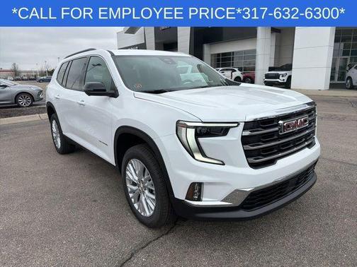 Summit White 2026 GMC Acadia Elevation