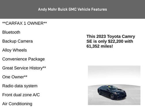2023 Toyota Camry SE