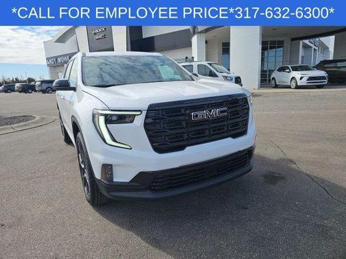 Summit White 2026 GMC Acadia Elevation