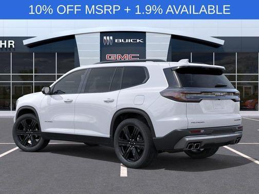 Summit White 2026 GMC Acadia Elevation
