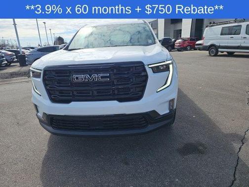 Summit White 2026 GMC Acadia Elevation