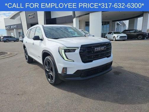 Summit White 2026 GMC Acadia Elevation